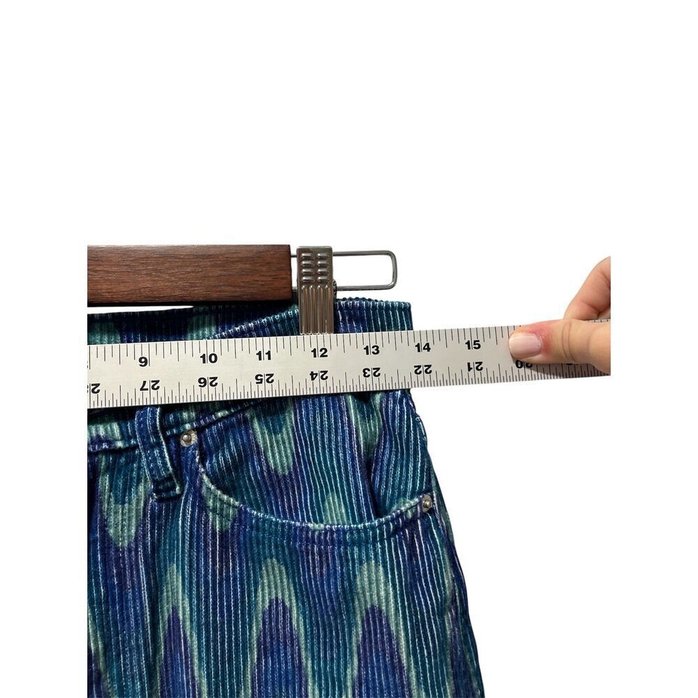 BDG Urban Outfitters High And Wide Corduroy Pants Size 26 Blue Wave Women's - Picture 6 of 10
